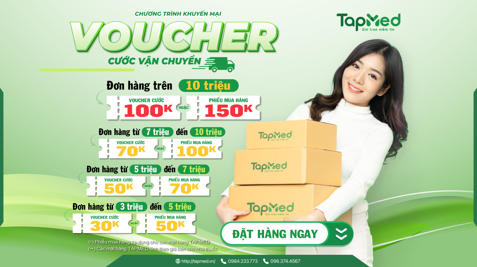 Chương trình khuyến mại voucher cước