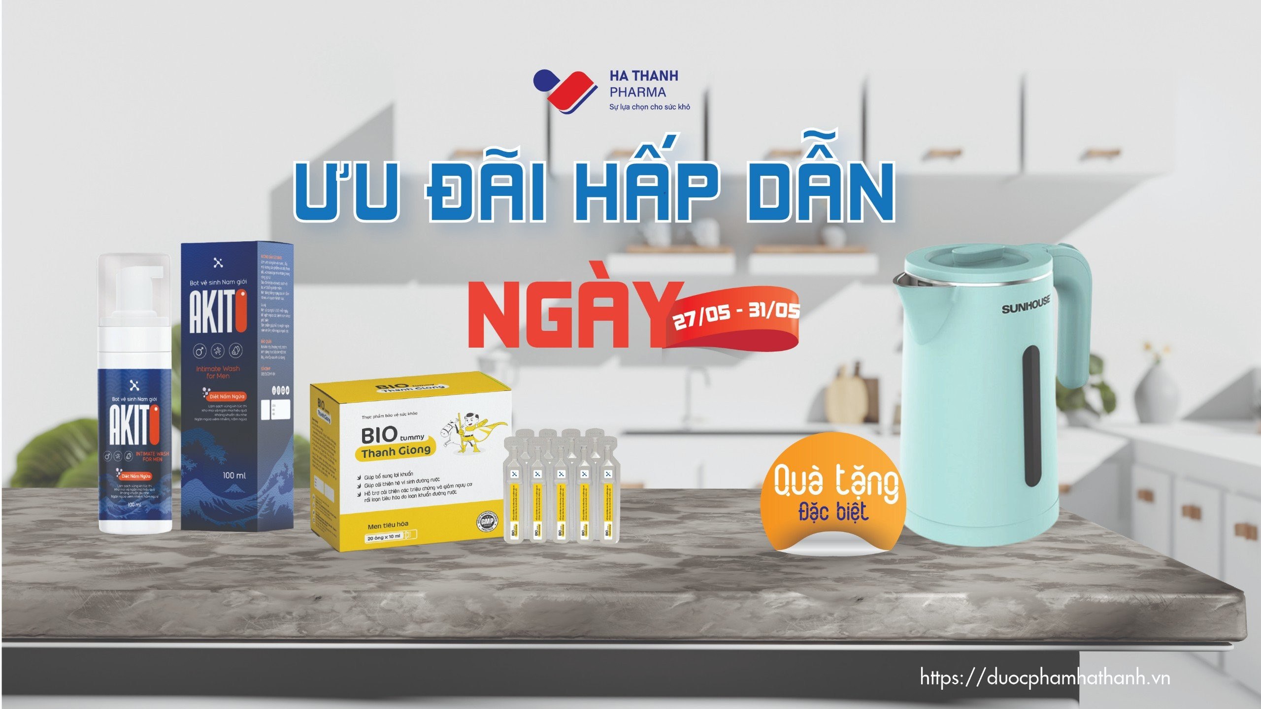 🎁SIÊU ƯU ĐÃI - NHẬN NGAY ẤM SIÊU TỐC SUNHOUSE!