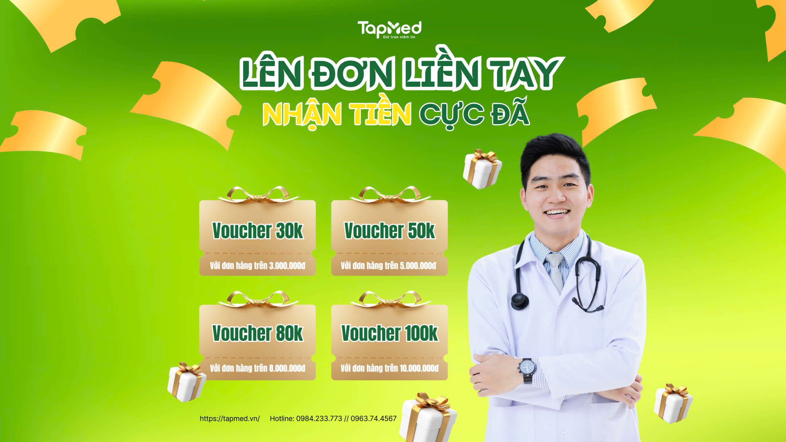 ĐỪNG BỎ LỠ CƠ HỘI SỞ HỮU VOUCHER KHỦNG!