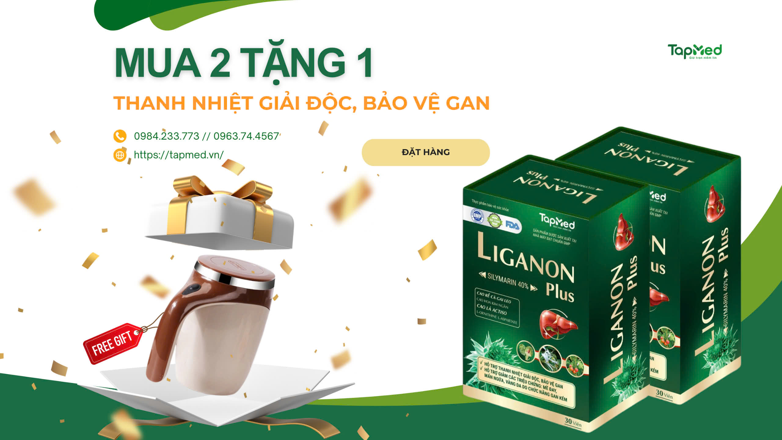 GAN KHỎE, ĐỜI SỐNG VUI VẺ CÙNG LIGANON!