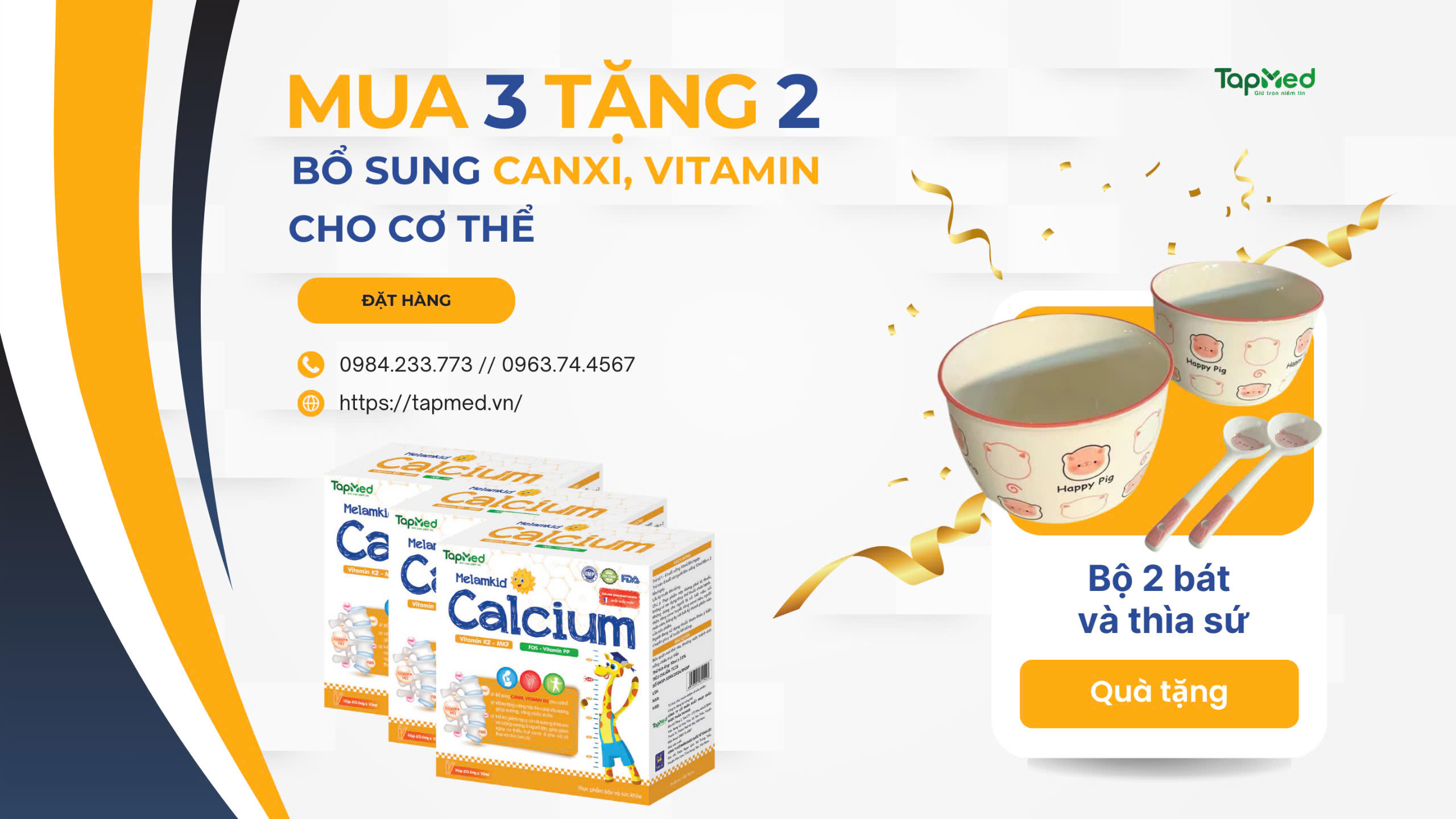 XƯƠNG CHẮC, BÉ CAO LỚN CÙNG MELAMKID CALCIUM!